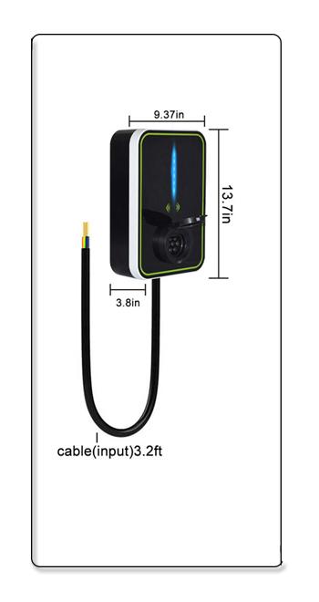RFID Electric Car AC EV Charger Wallbox Gun Base 3.6KW / 7KW / 11KW / 22KW 16A / 32A 6