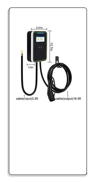 EV-HW Electric Car Charging Wall Box 16A / 32A Gun Line With OCPP 1.6 Payment Features 6