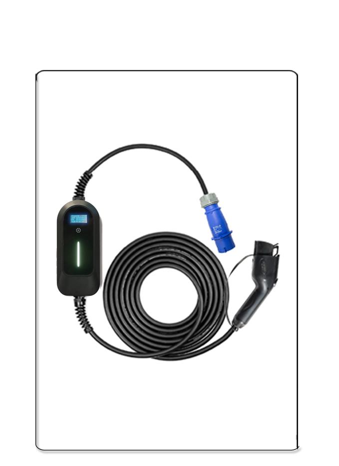 EVCOME Portable Ev Charger (3.5KW 7KW 11KW Max 32A Ajutable) 5M Or Customized Cable OEM ODM 3