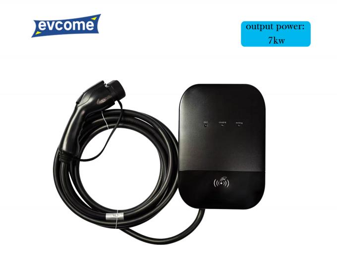 EVCOME Electric Car Wall Mounted Ev Charger Station 7kw 11Kw 32a Wifi Type 2 Wallbox Charger 0