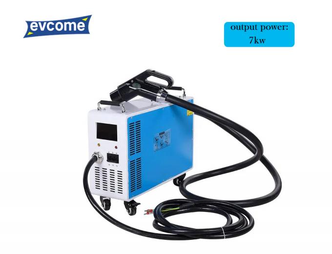 EVCOME Portable DC Ev Charger ( 7KW 20A 220V-750V DC) With CCS1 CCS2 GBT CHAdeMO 0