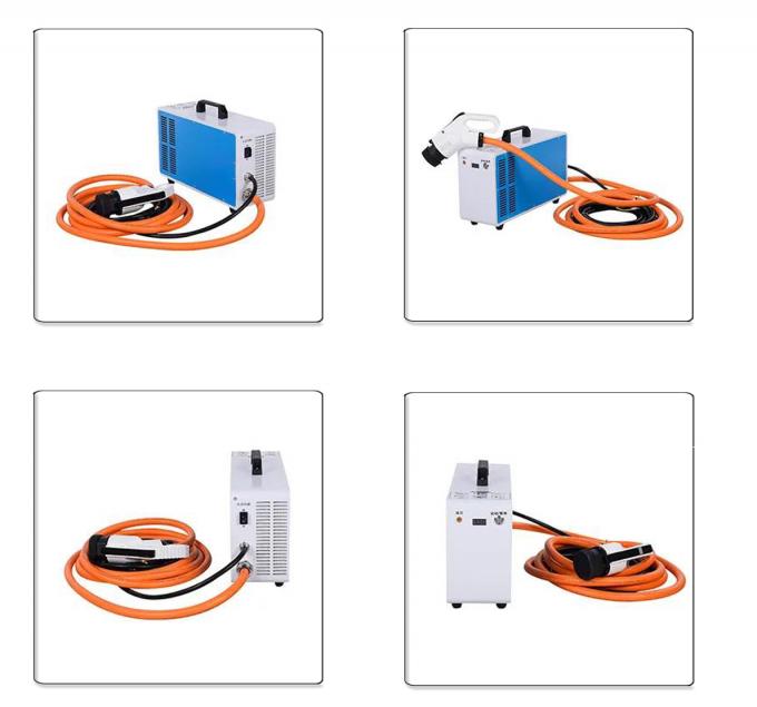 EVCOME Portable DC Ev Charger ( 7KW 20A 220V-750V DC) With CCS1 CCS2 GBT CHAdeMO 7