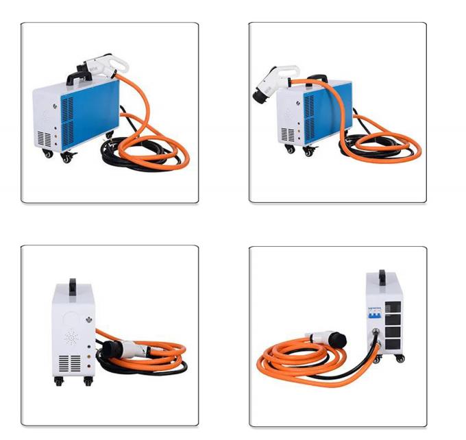 EVCOME Portable DC Ev Charger (380V 15KW 25A) With CCS1 CCS2 GBT CHAdeMo Plug Customized 7