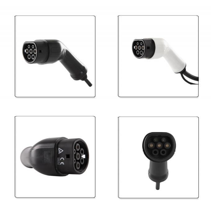 EVCOME Ev Charger Connector (250V 480V 16A 32A  )  Type 2 IEC 62196  Ev Charger Plug OEM ODM CB UKCA TUV 3