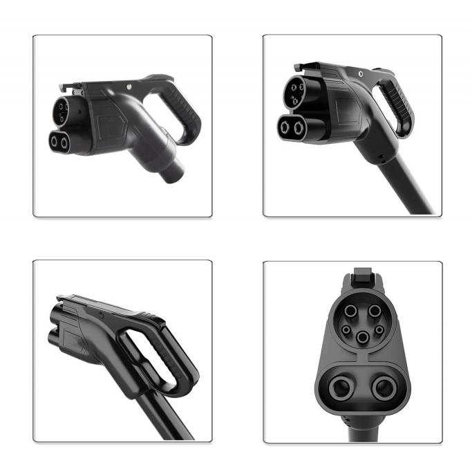EVCOME Ev Charger Connector (1000V DC  80A 125A 150A 200A )  CCS1  Ev Charger Plug OEM ODM CB UKCA TUV 3