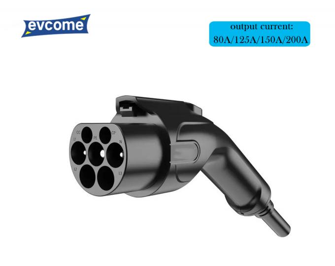 EVCOME Ev Charger Connector (220V 16A 32A ) GBT 20234 Ev Charger Plug OEM ODM CB UKCA TUV 0