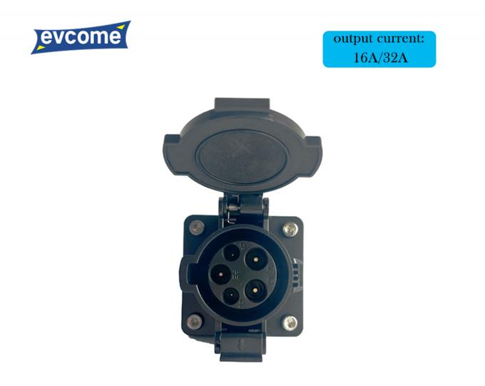 EVCOME Type 1 Socket (220V 16A 32A) Ev Charger Connector Without Cable OEM ODM 0