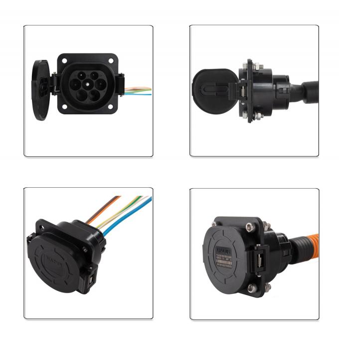 EVCOME Type 2 IEC 62196 Socket (250V 480V 32A) Ev Charger Connector Without Cable OEM ODM 3