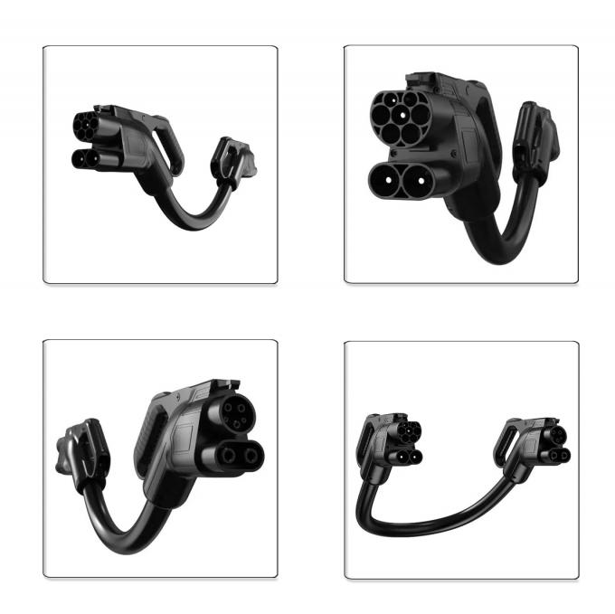 EVCOME CCS2 To CCS1 DC Adapter  (1000V DC  150A) Ev Charger Connector  OEM ODM 3