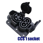CCS 1 Dc Fast Charge Connector Socket Adapter US 200A CCS Inlet Dc EV Charger Accessories