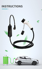 Portable Level 2 Electric Car Charger For Electric Cars Ev 16A 1 Phase 3.5kw