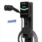 Dc Fastest Residential Ev Charger Wall Mounted Station 7KW LED Indicator