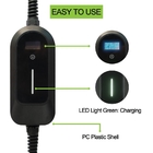 EVCOME Portable Electric Car Charger (220V 3.5KW MAX 16A ) 5M Or Customized Cable With OEM ODM