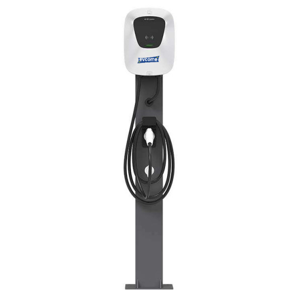 Ev Commercial Level 2 Charging Station Points Car 7Kw Single Phase