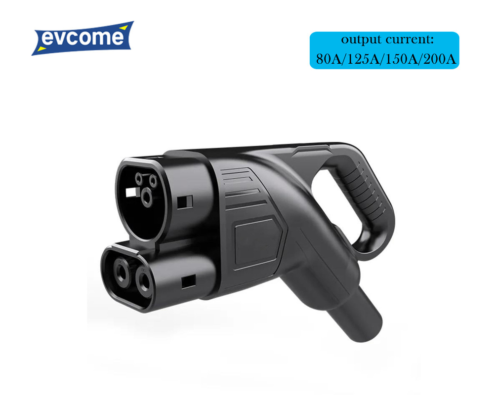 EVCOME CCS2 Plug IEC 62196 (1000V DC 80A 125A 150A 200A) Ev Charger Connector With 5m Length Cable or Custorized OEM