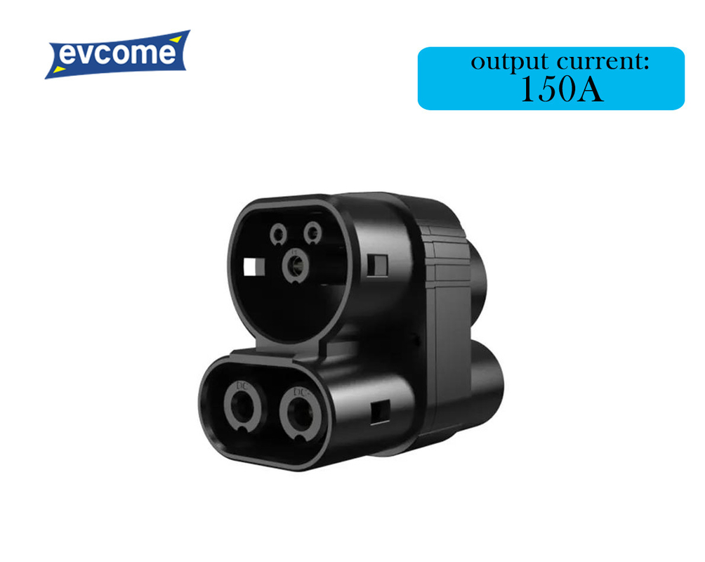 EVCOME CCS1 To CCS2 Adapter  (1000V DC  150A) Ev Charger Connector  OEM ODM