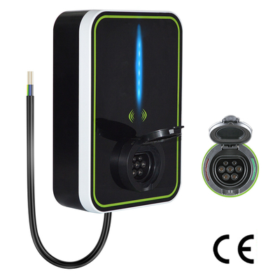 RFID Electric Car AC EV Charger Wallbox Gun Base 3.6KW / 7KW / 11KW / 22KW 16A / 32A
